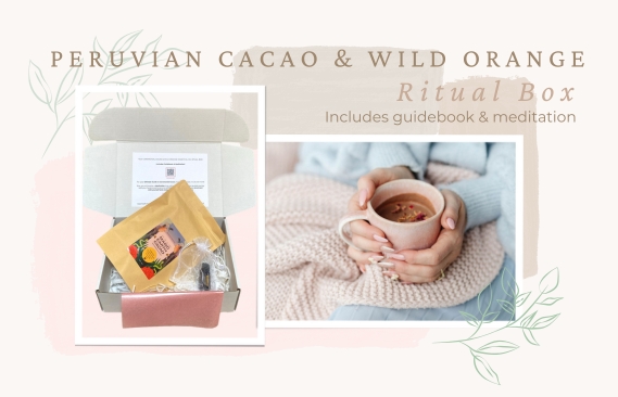 Peruvian Ceremonial Cacao & Wild Orange Ritual Box